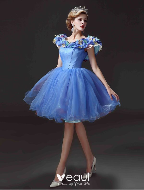 2015 Movie Dress Short Cinderella Adult Costume Prom Dress - Prom ...