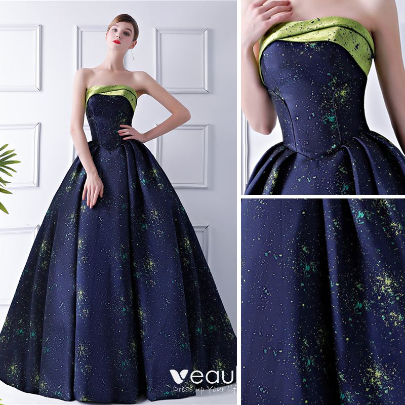 starry ball gown