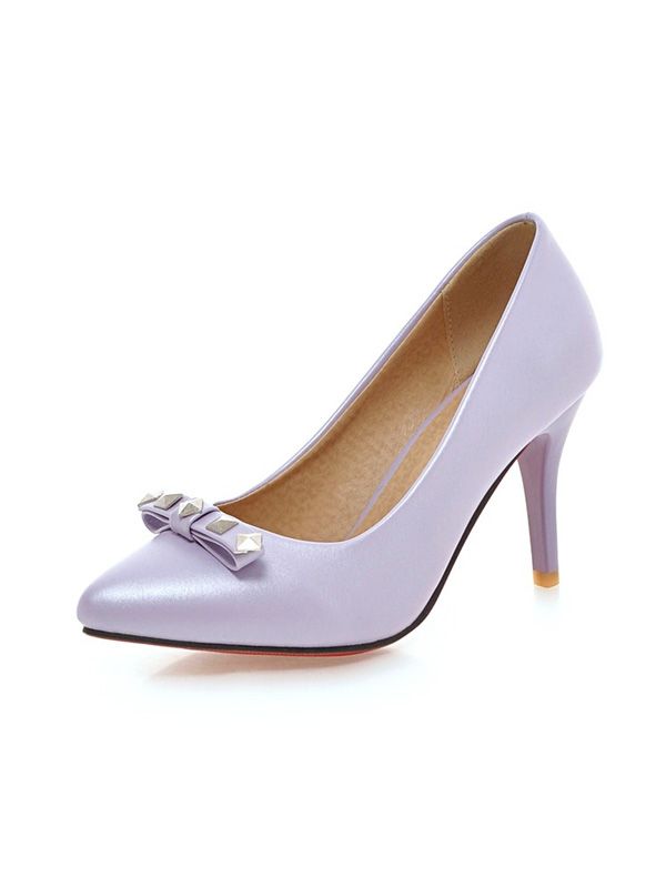 Fashion Patent Leather Pumps 3 Inch 