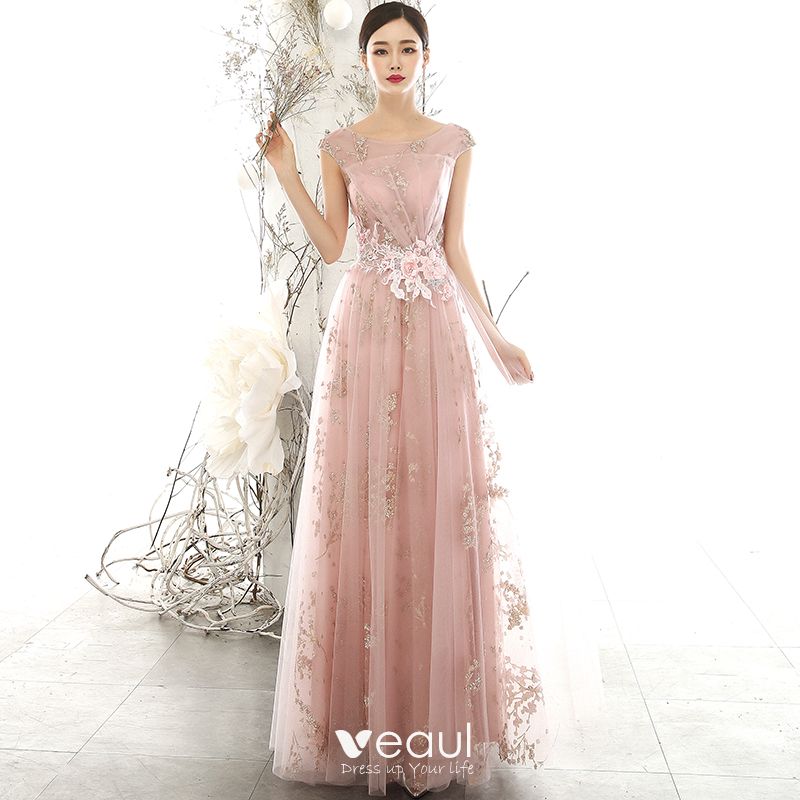 pearl pink dress