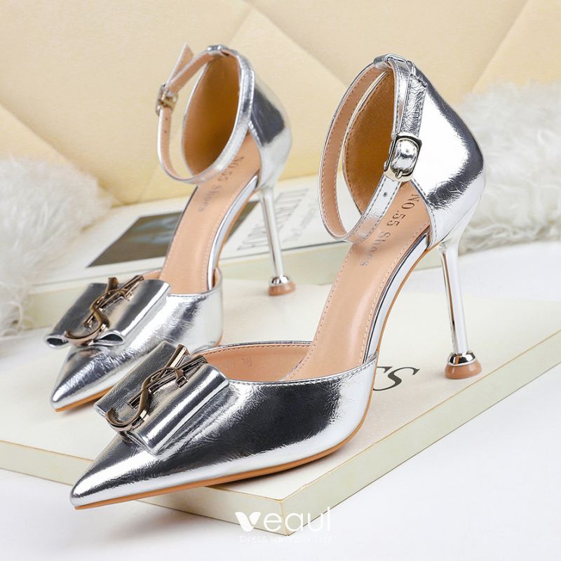 Silver Women's Party & Evening Shoes