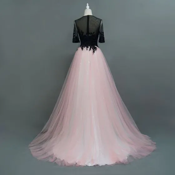 pearl pink gown