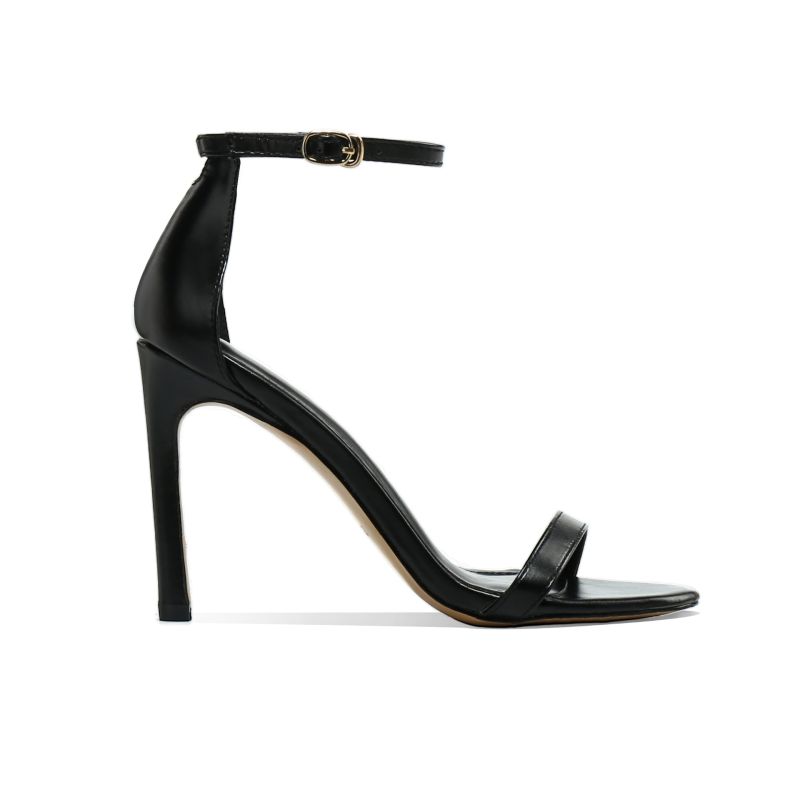 Modest / Simple Black Casual Womens Sandals 2020 Ankle Strap 10 cm ...