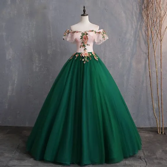 cheap green prom dresses