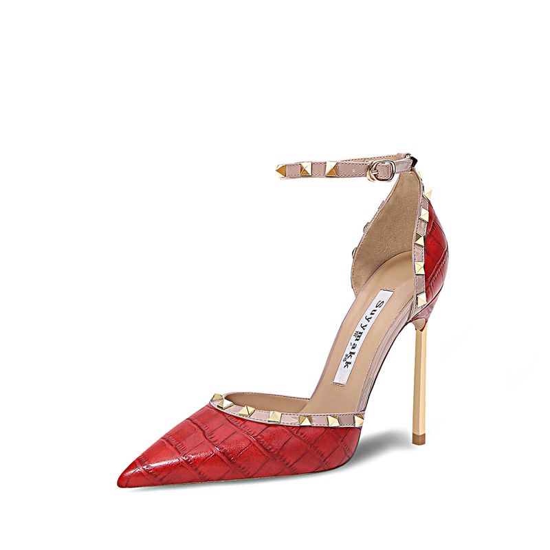 dark green high heel sandals