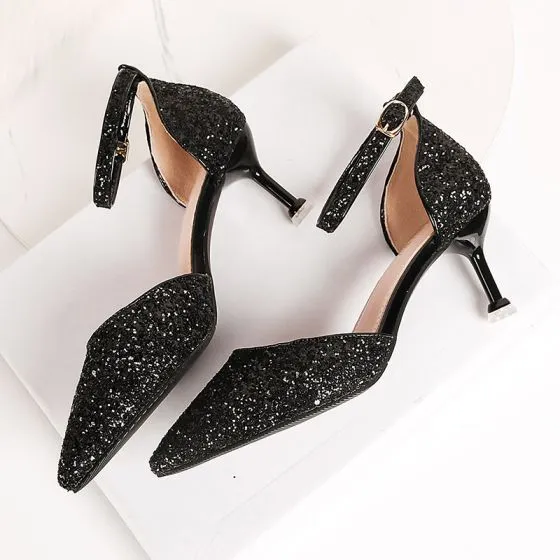 rose gold party heels
