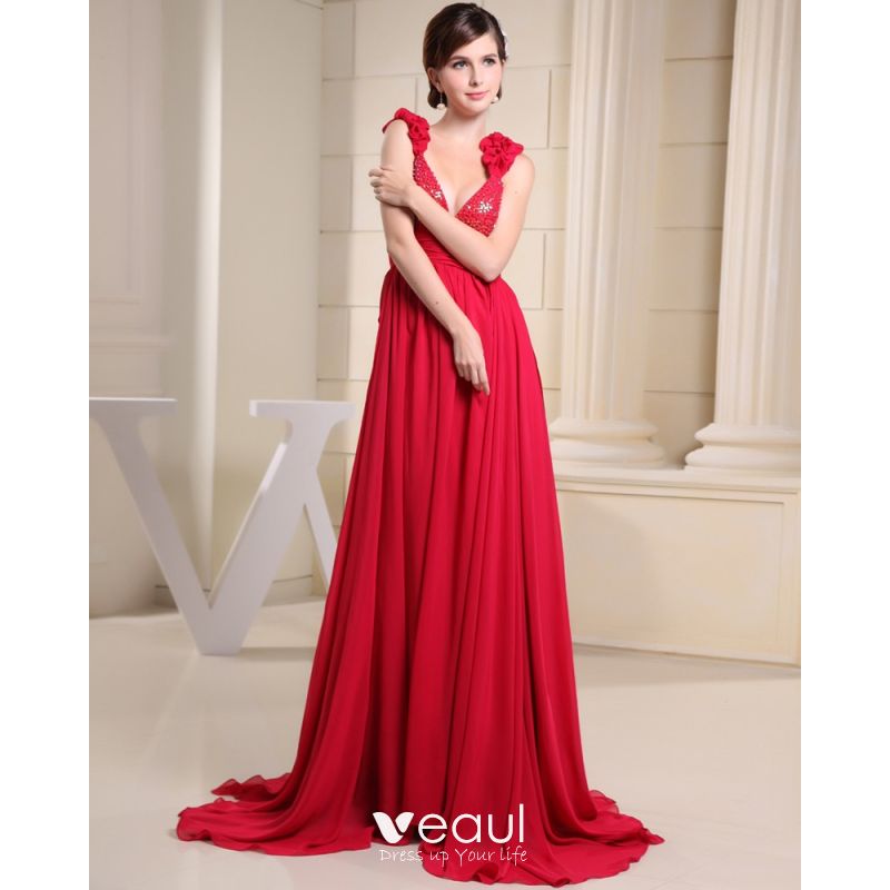 backless pleated dress
