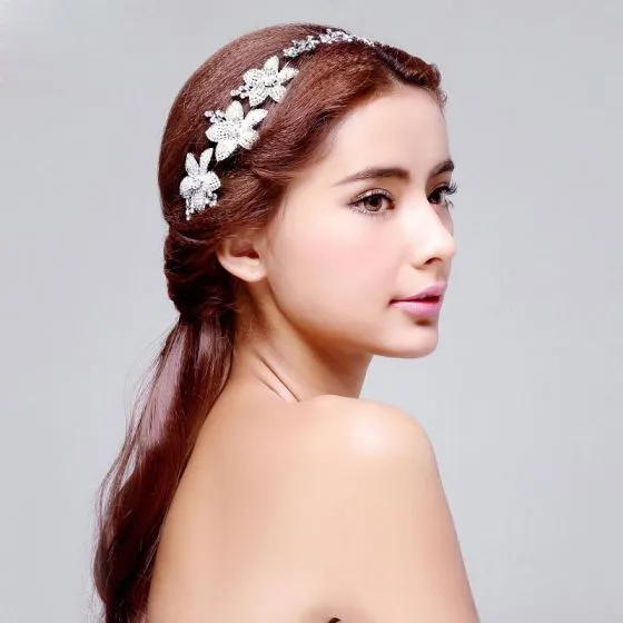 Simple Imitation Pearl Bridal Headpieces / Head Flower / Wedding Hair  Accessories / Wedding Jewelry