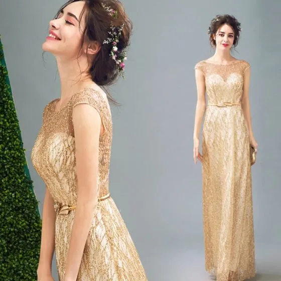 beautiful gold evening gowns