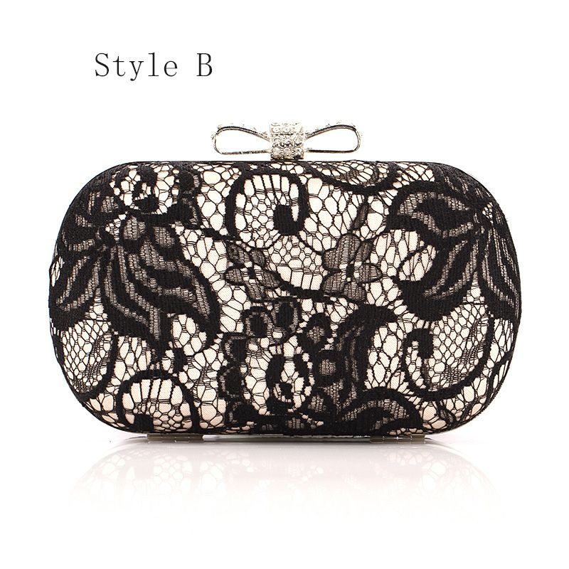 black lace bag