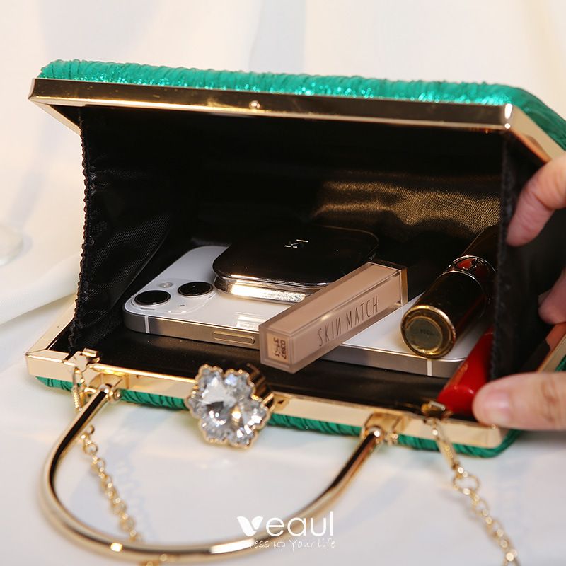 Emerald Evening Clutch Box