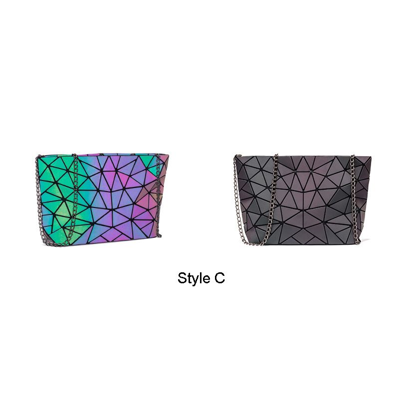 Geometric Print Waist Bag, Classic Style Crossbody Bag, Trendy Pu