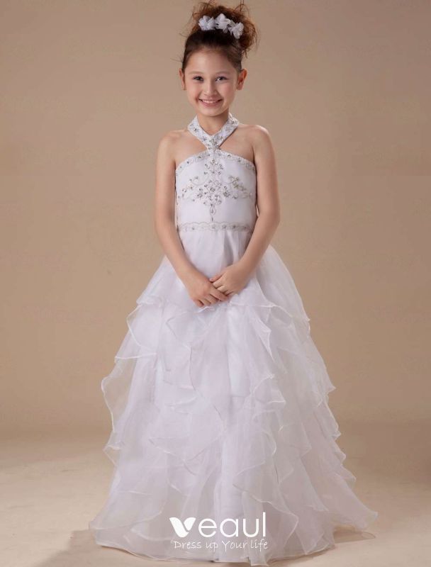 flower girl dresses full length