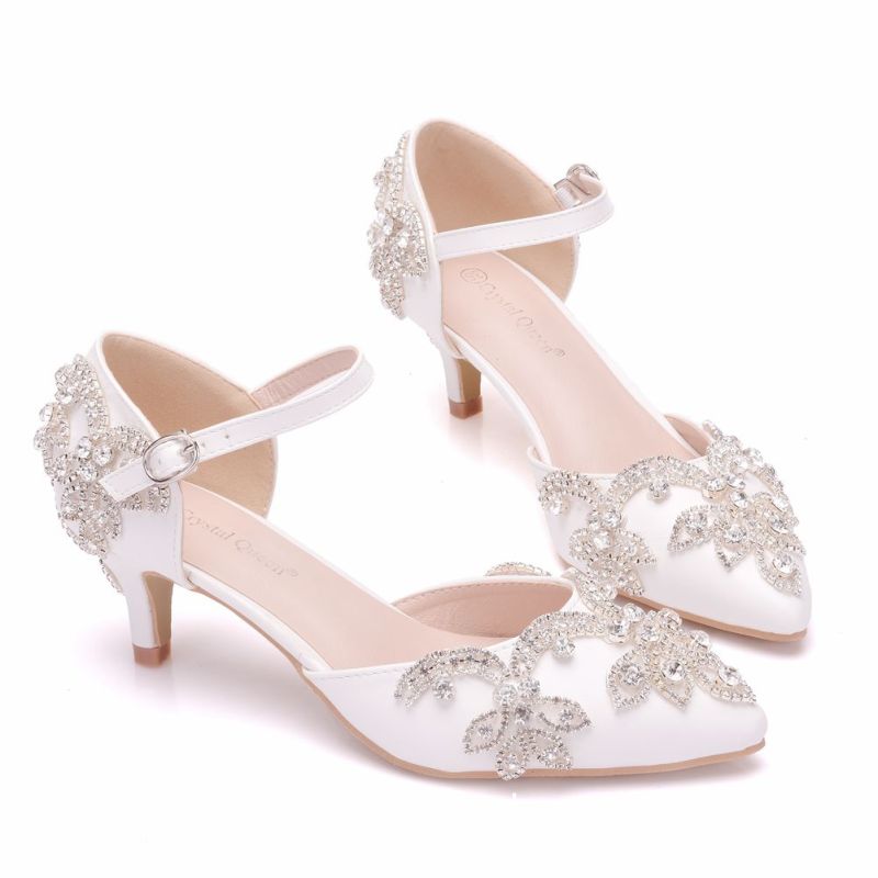 white high heels for prom