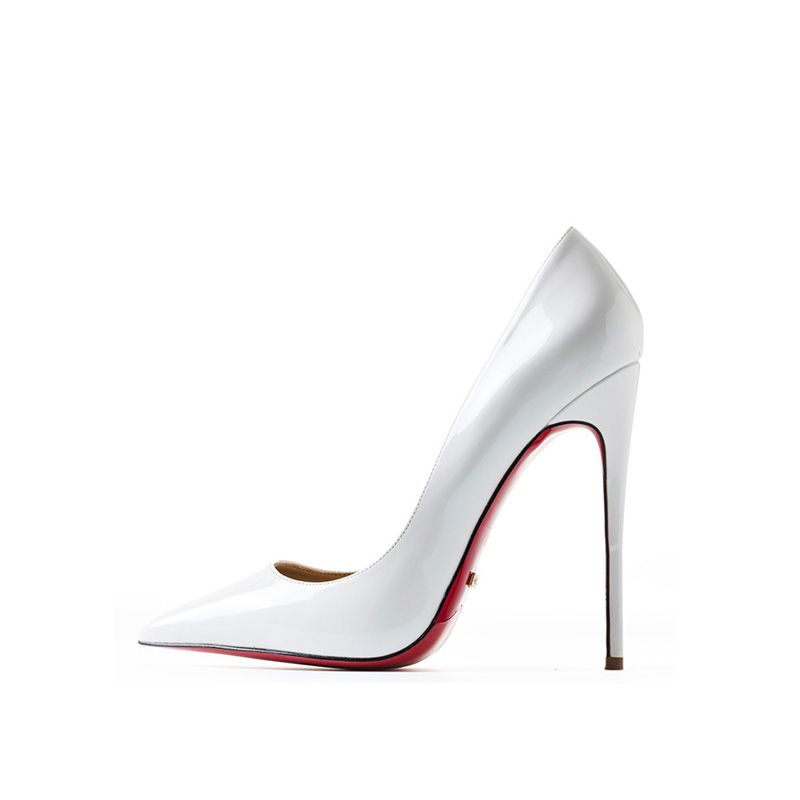 Louis Vuitton Red Patent Leather Pointed Toe Pumps 37 – STYLISHTOP
