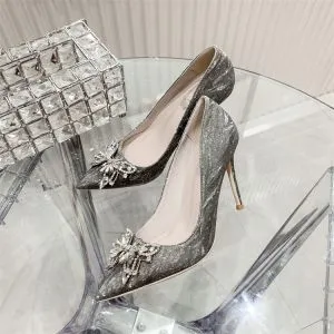 resident garn hurtig Grey Wedding Shoes | Veaul