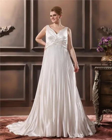 Plus Size Charmeuse Dress