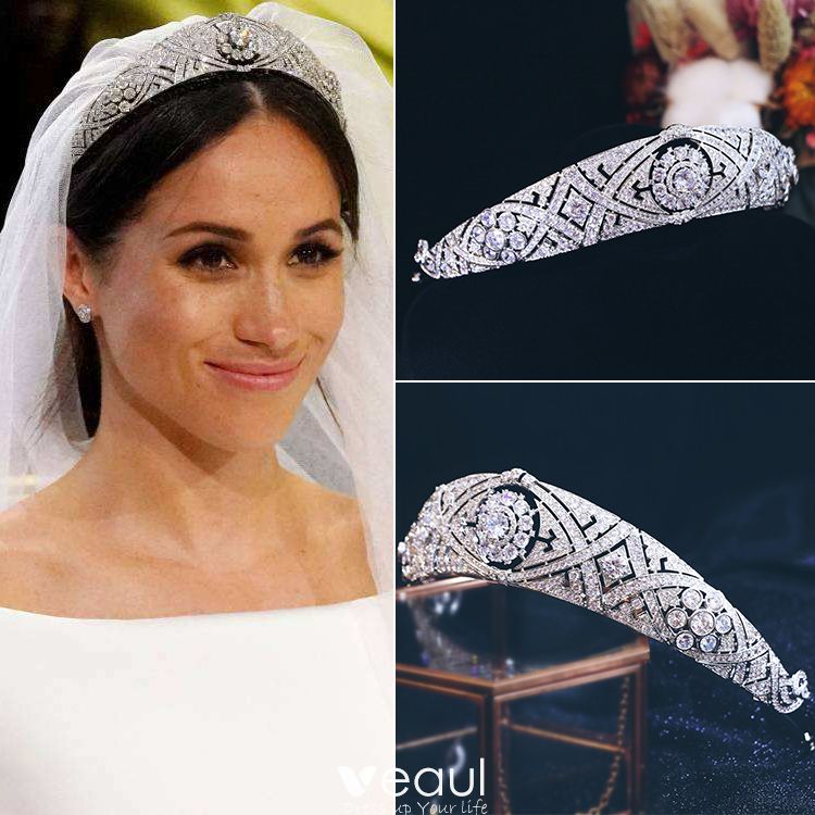 silver bridal hair accessories
