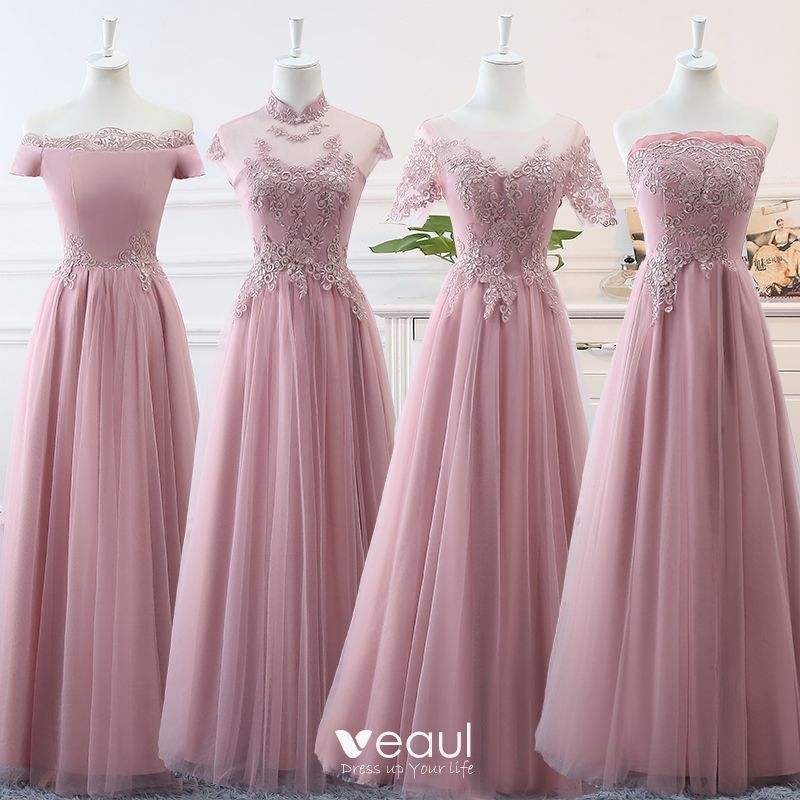 maid of honor dresses blush pink