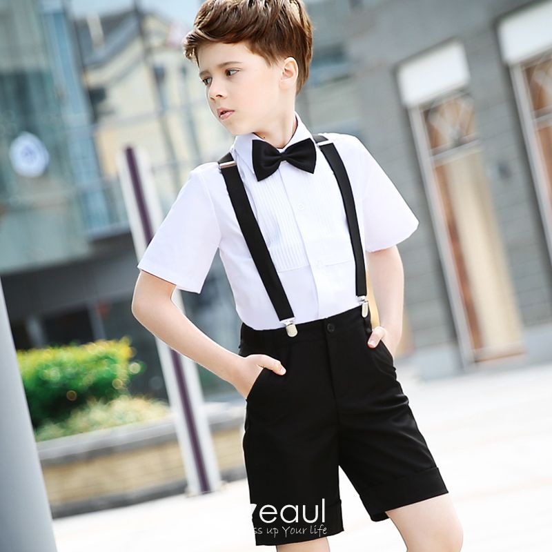 boys shorts wedding outfit