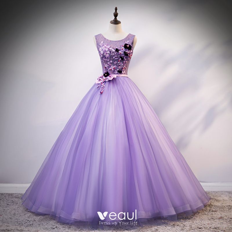 Lavender Romantic Fairy Tale Bridesmaid Prom Formal Ball Gown Long 224 mv Dress 