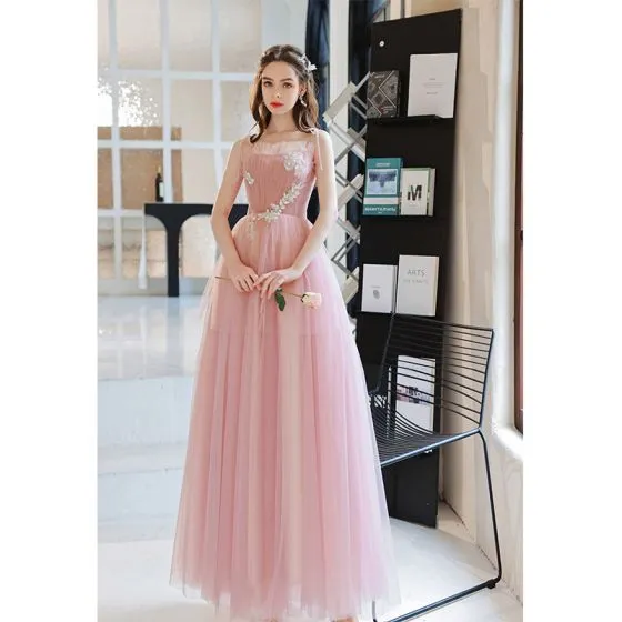 lace peach prom dresses 2022