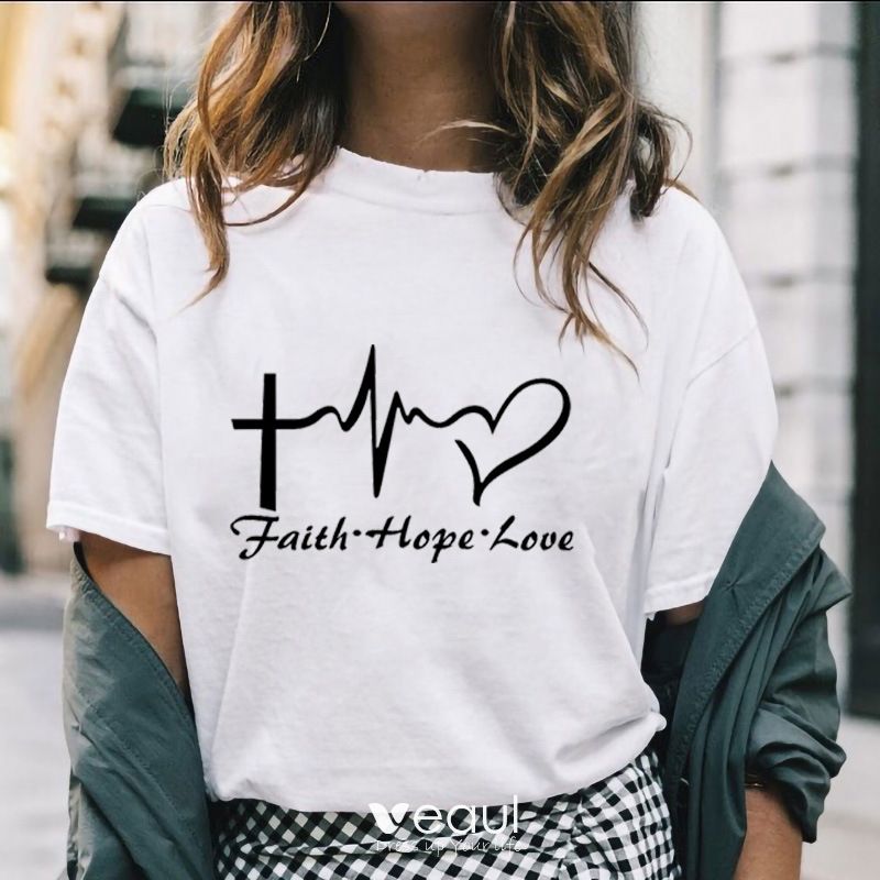 Women Fashion Casual Summer Short Sleeve O Neck Letter Print Loose Graphic Funny Christmas Tee T Shirt Top 