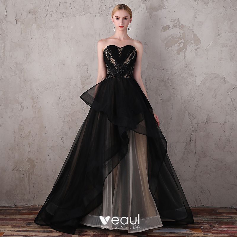 luxury gorgeous black dress