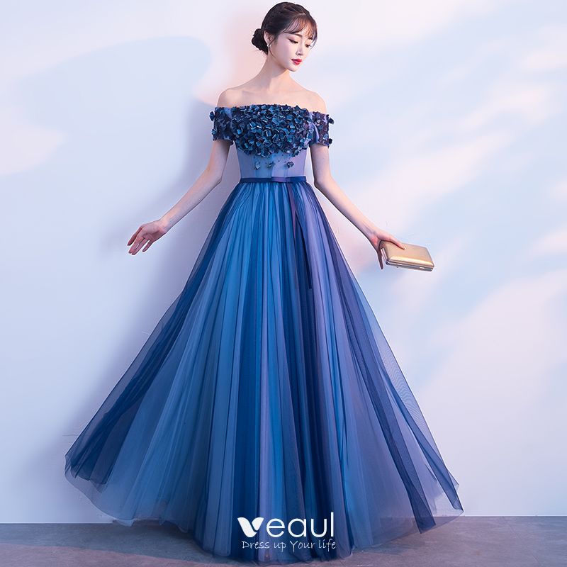 aqua blue prom dresses 2018