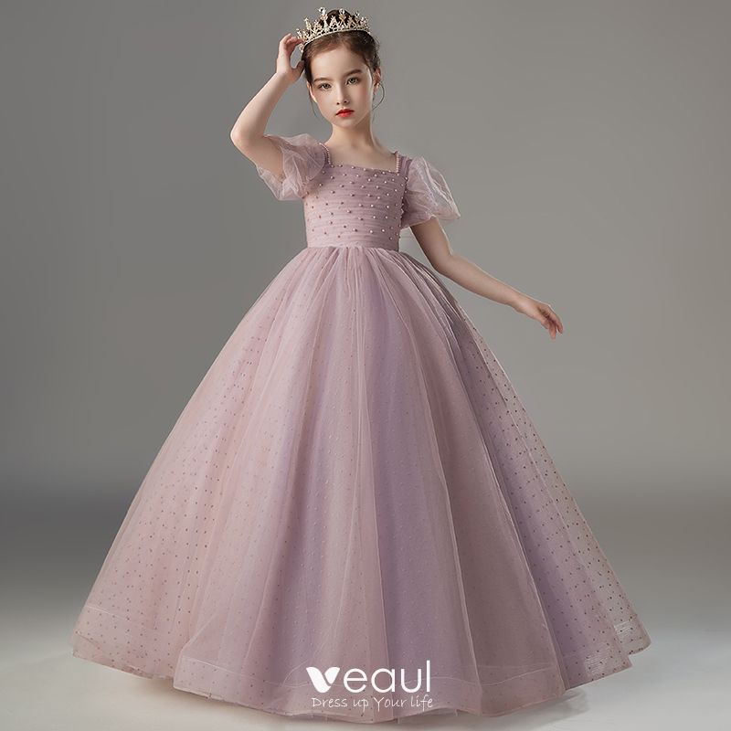 Kids Long Beautiful Model Dresses Beauty Pageant Dress Teenage Girls  Birthday Party Princess Evening Dress For Girls 5-15 Years - Buy Kids  Beauty