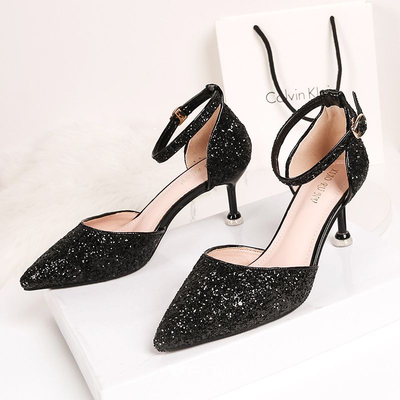 rose gold party heels