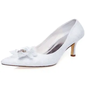 pink satin heels wedding