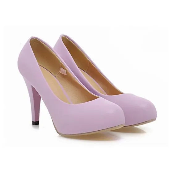 lilac bridesmaid shoes