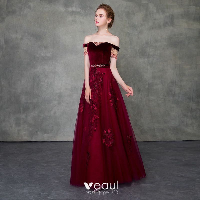 Vintage Borgo a Vestidos de gala 2018 A Line Princess Fuera Del
