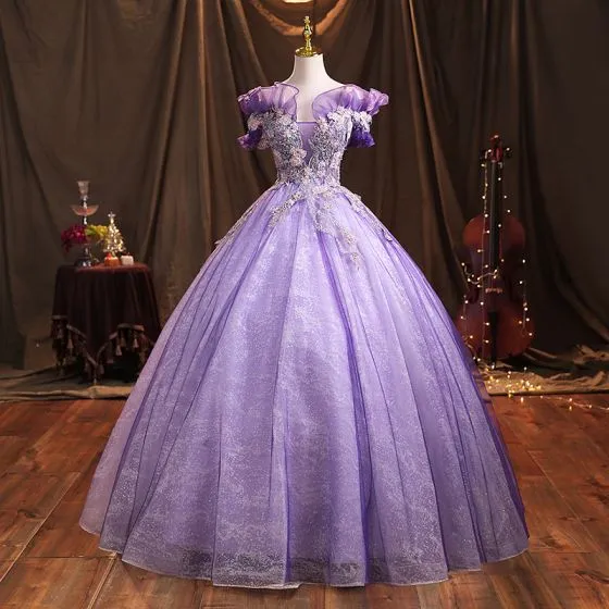 lavender debut gown