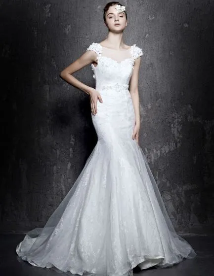 Trumpet Lace Wedding Dress