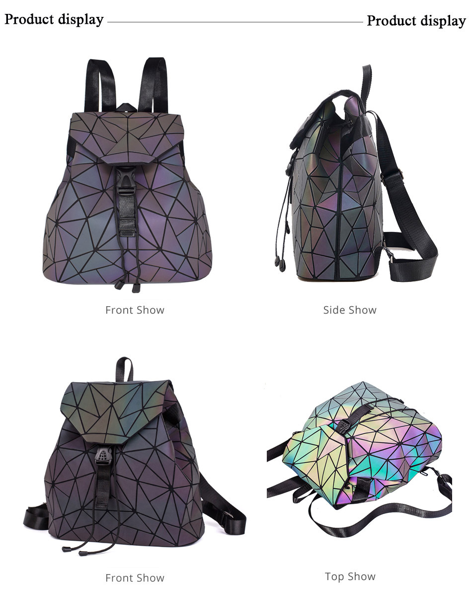 Geometric Luminous Light Backpack | Lovevook - Stylish & Adaptable –  LOVEVOOK